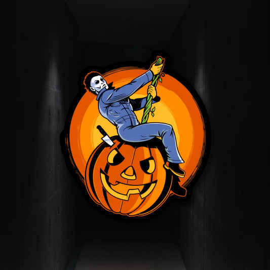 Michael Myers Wrecking Ball Sticker