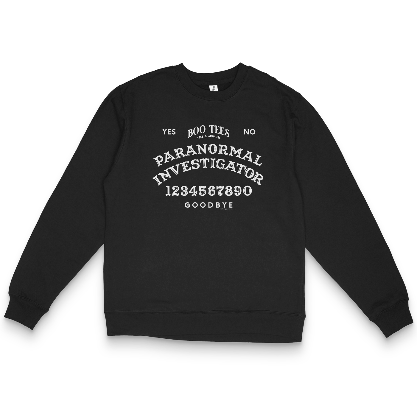 Paranormal-Investigator-Spirit-Board-Black-Shirt-long-sleeve-sweatshirt