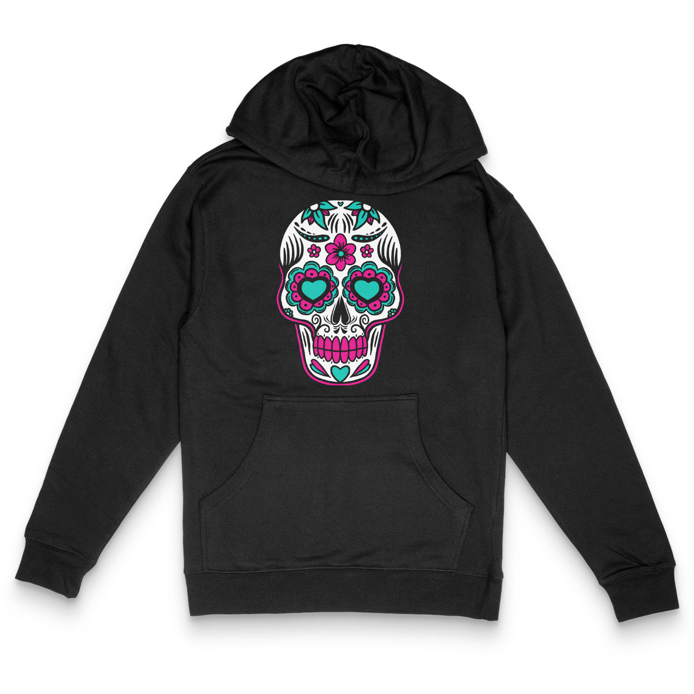 Pink & Teal Sugar Skull