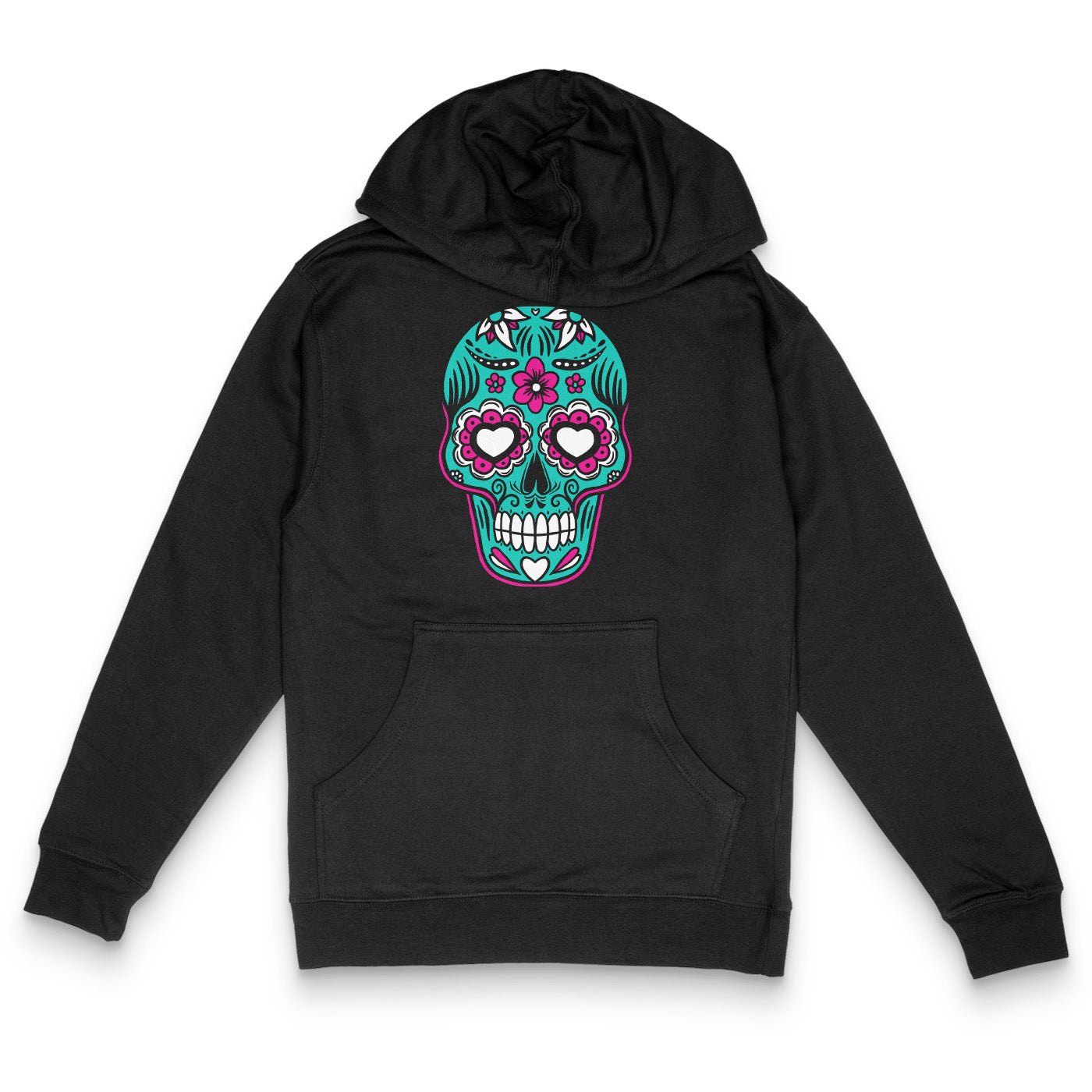 Pink & Teal Sugar Skull