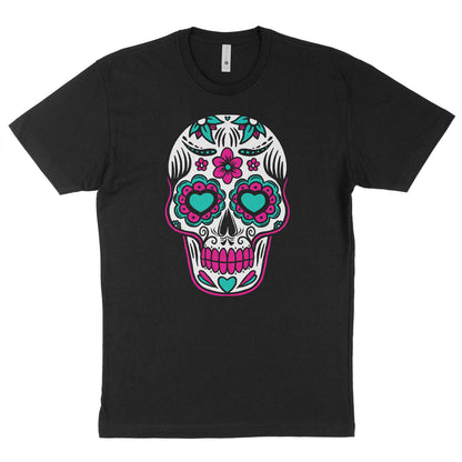 Pink & Teal Sugar Skull