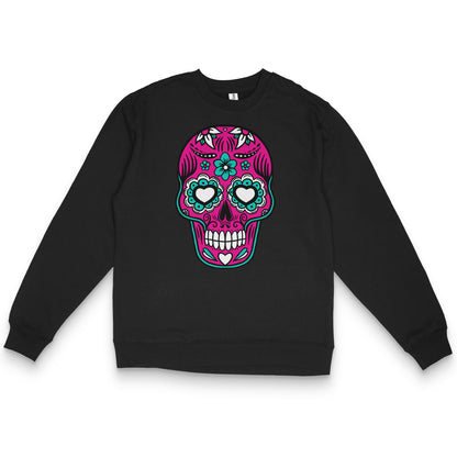 Pink & Teal Sugar Skull