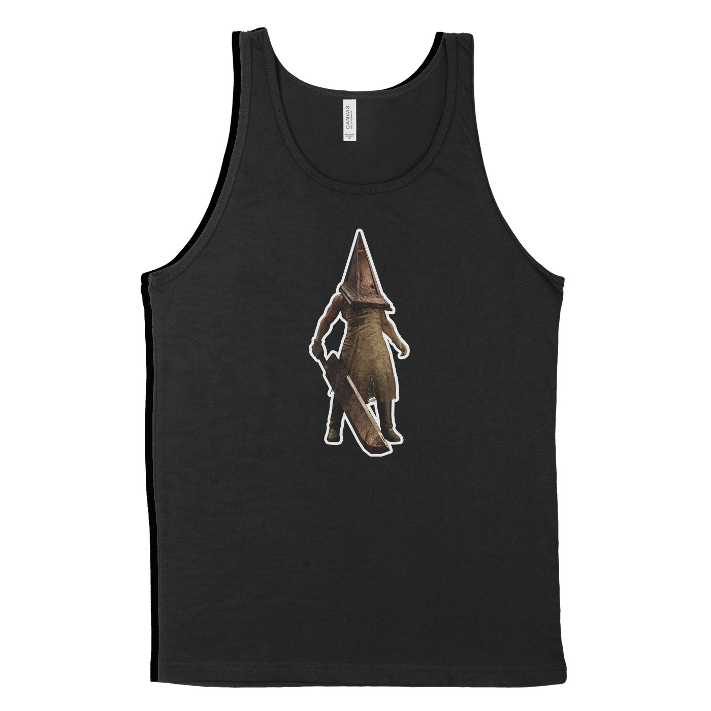 Black Tank Top featuring Pyramid Head from Silent Hill