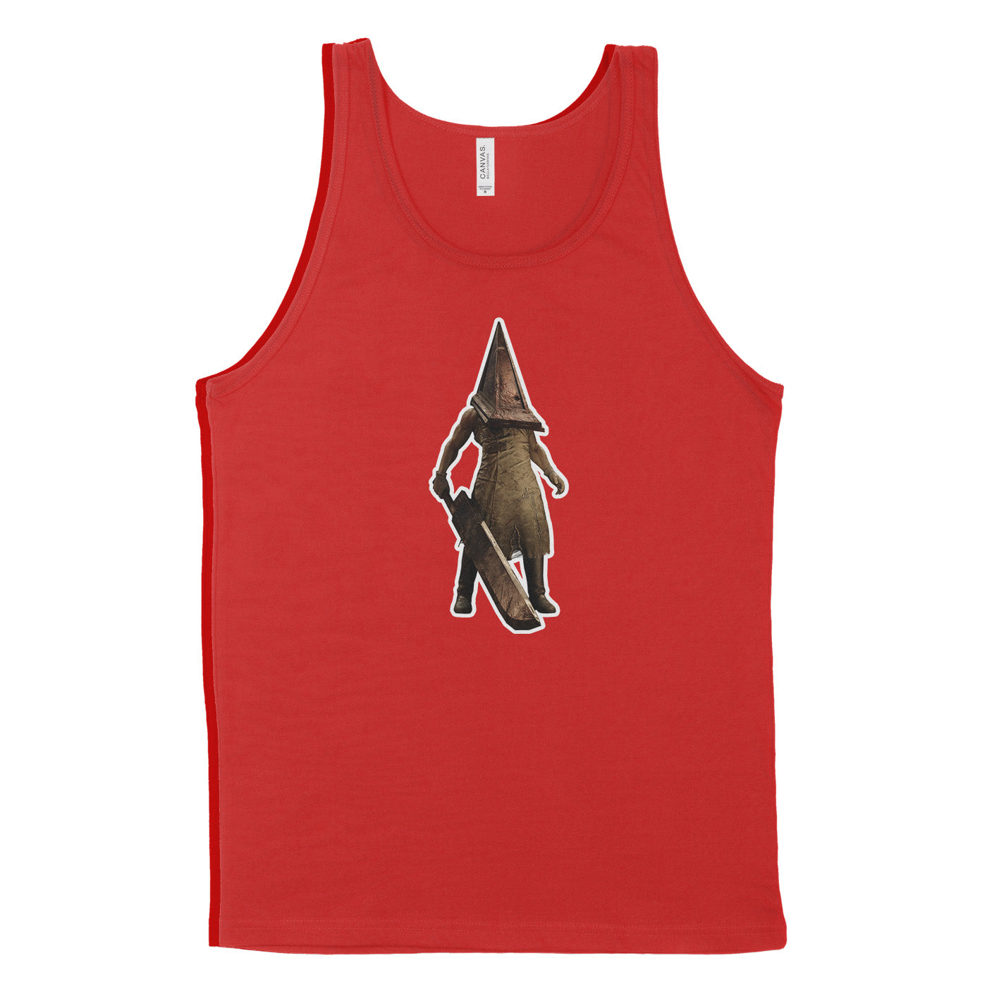 Red Tank Top featuring Pyramid Head from Silent Hill