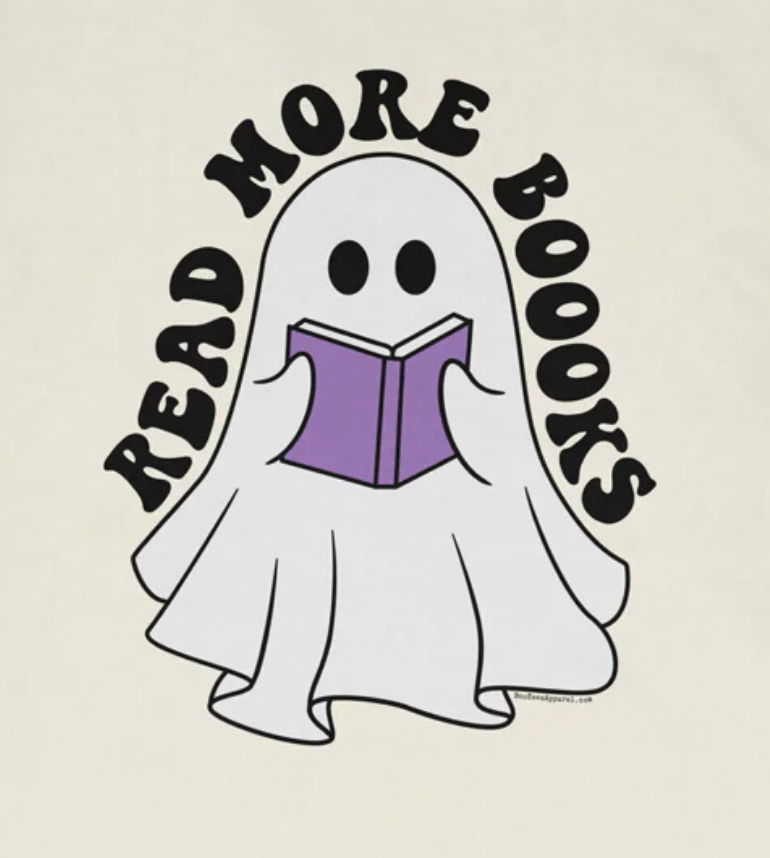 Read More Boooks Ghost Librarian Shirt