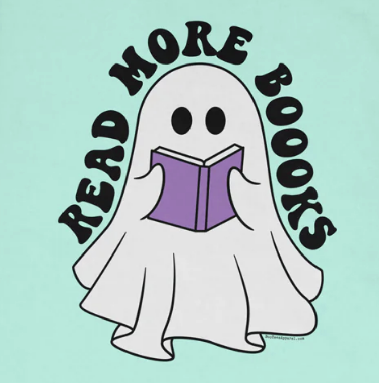 Read More Boooks Ghost Librarian Shirt