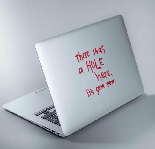 Silent Hill - There Was a Hole Here Vinyl Decal