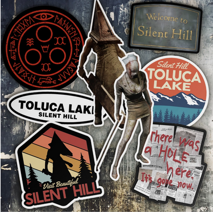 Silent Hill Full Color Sticker Pack