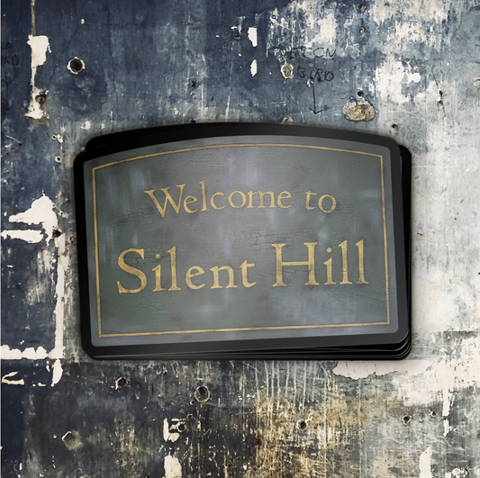 Silent Hill Sign Full Color Sticker