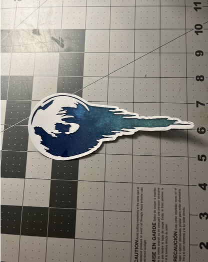 FF7 Meteor Full Color Sticker