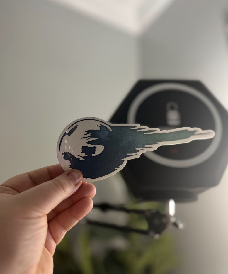 FF7 Meteor Full Color Sticker