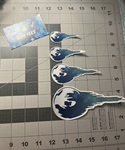 FF7 Meteor Full Color Sticker