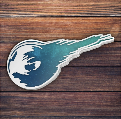 FF7 Meteor Full Color Sticker