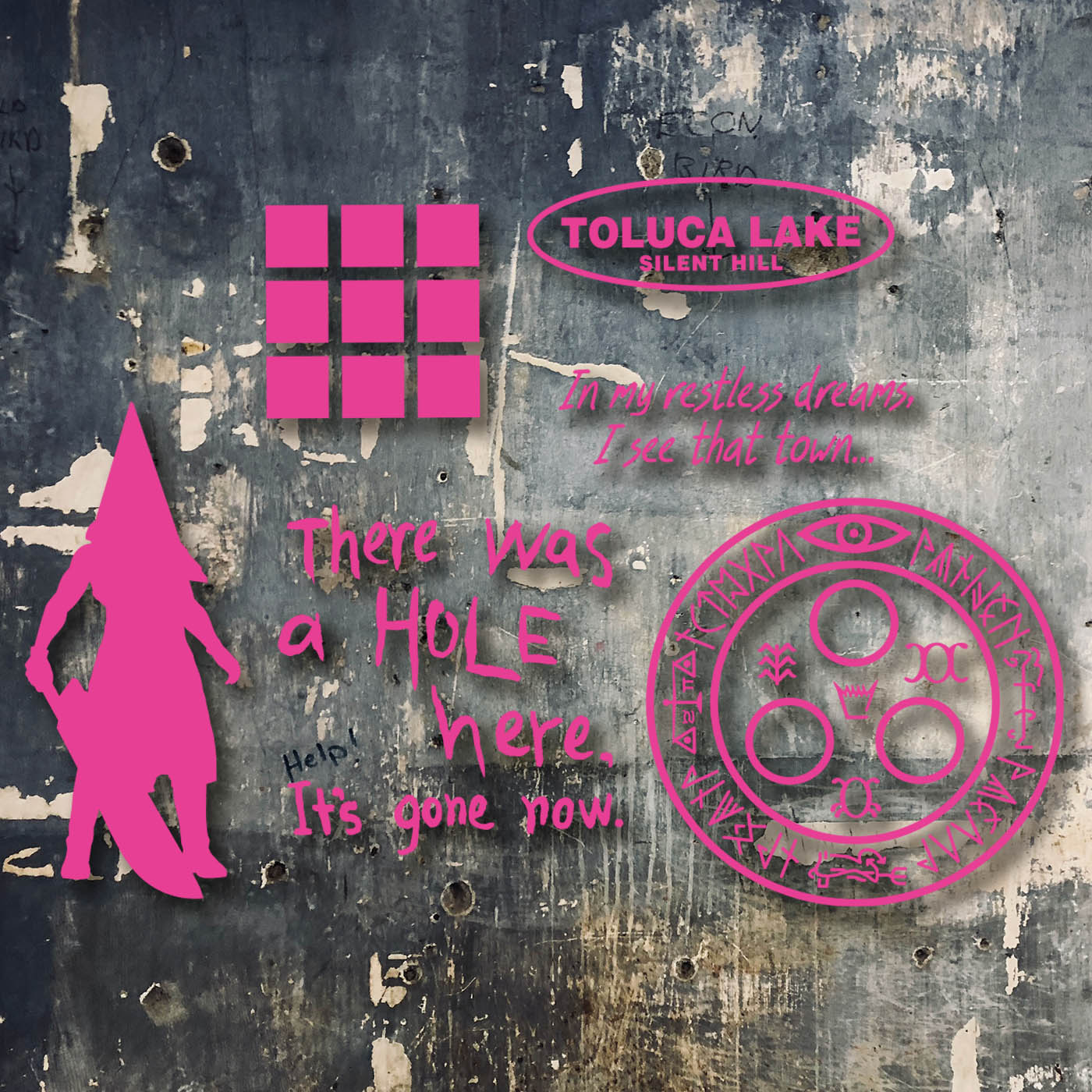 Silent Hill Pack Vinyl Decals