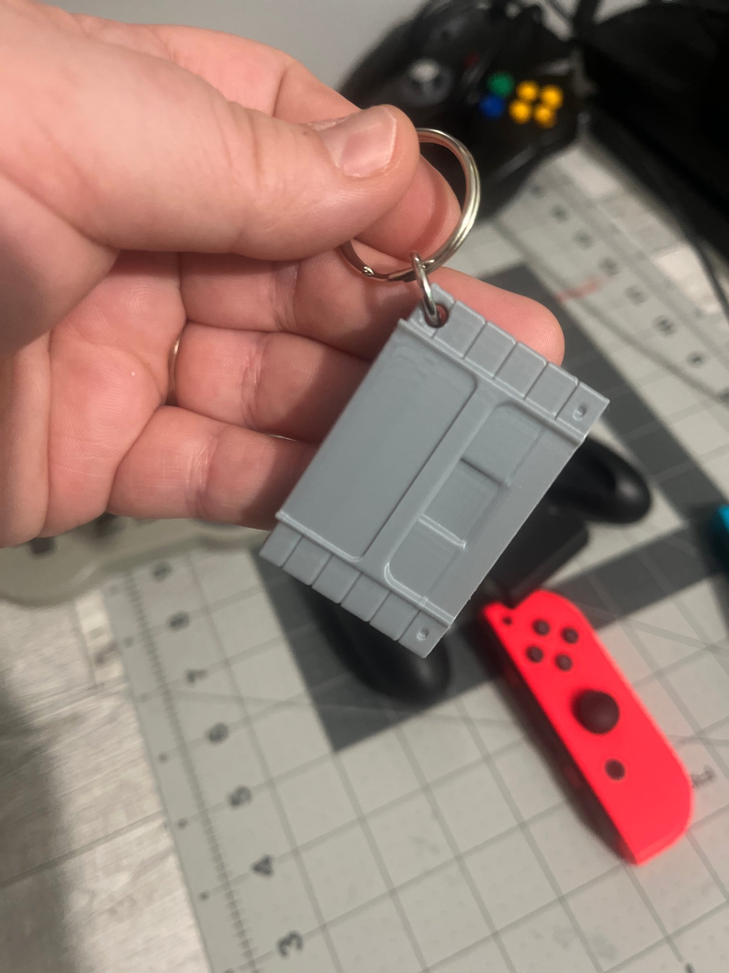 SNES Keychain