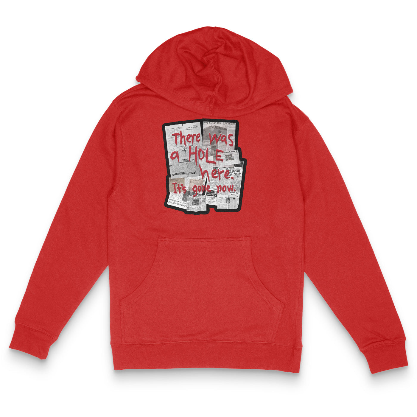 Red Hoodie featuring There Was A Hole from Silent Hill