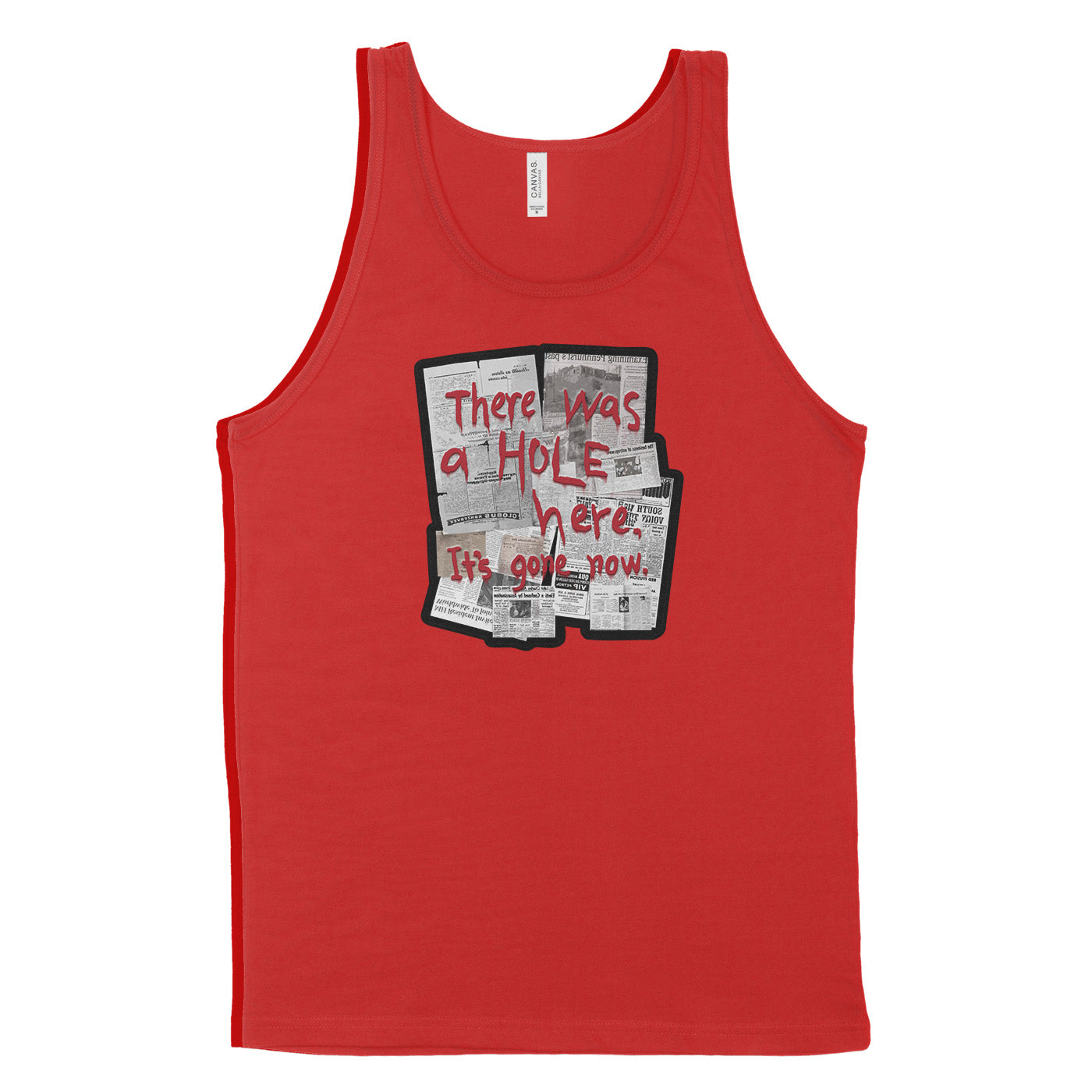 Red Tank Top featuring There Was A Hole from Silent Hill