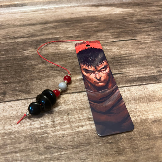 Berserk - Guts Metal Bookmark