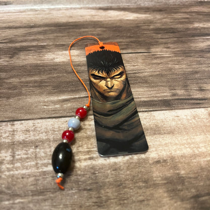 Berserk - Guts Metal Bookmark