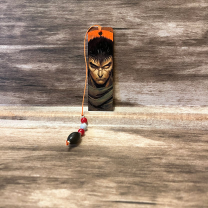 Berserk - Guts Metal Bookmark