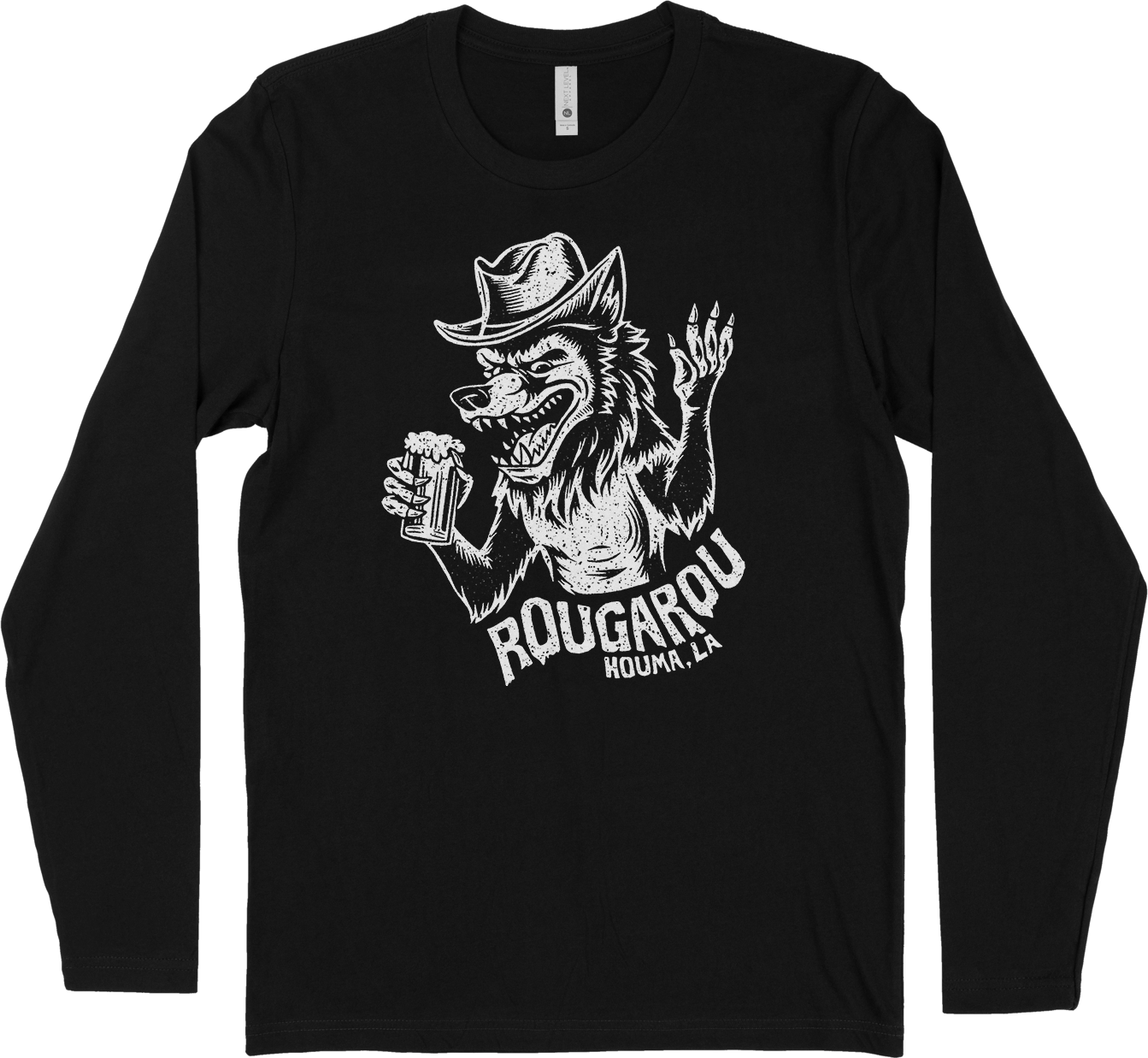 Rougarou Big Bad Wolf Swamp Werewolf Tee