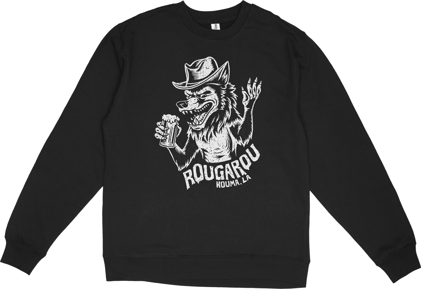 Rougarou Big Bad Wolf Swamp Werewolf Tee