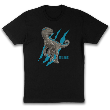 Clever Girl Blue Raptor Dinosaur Shirt