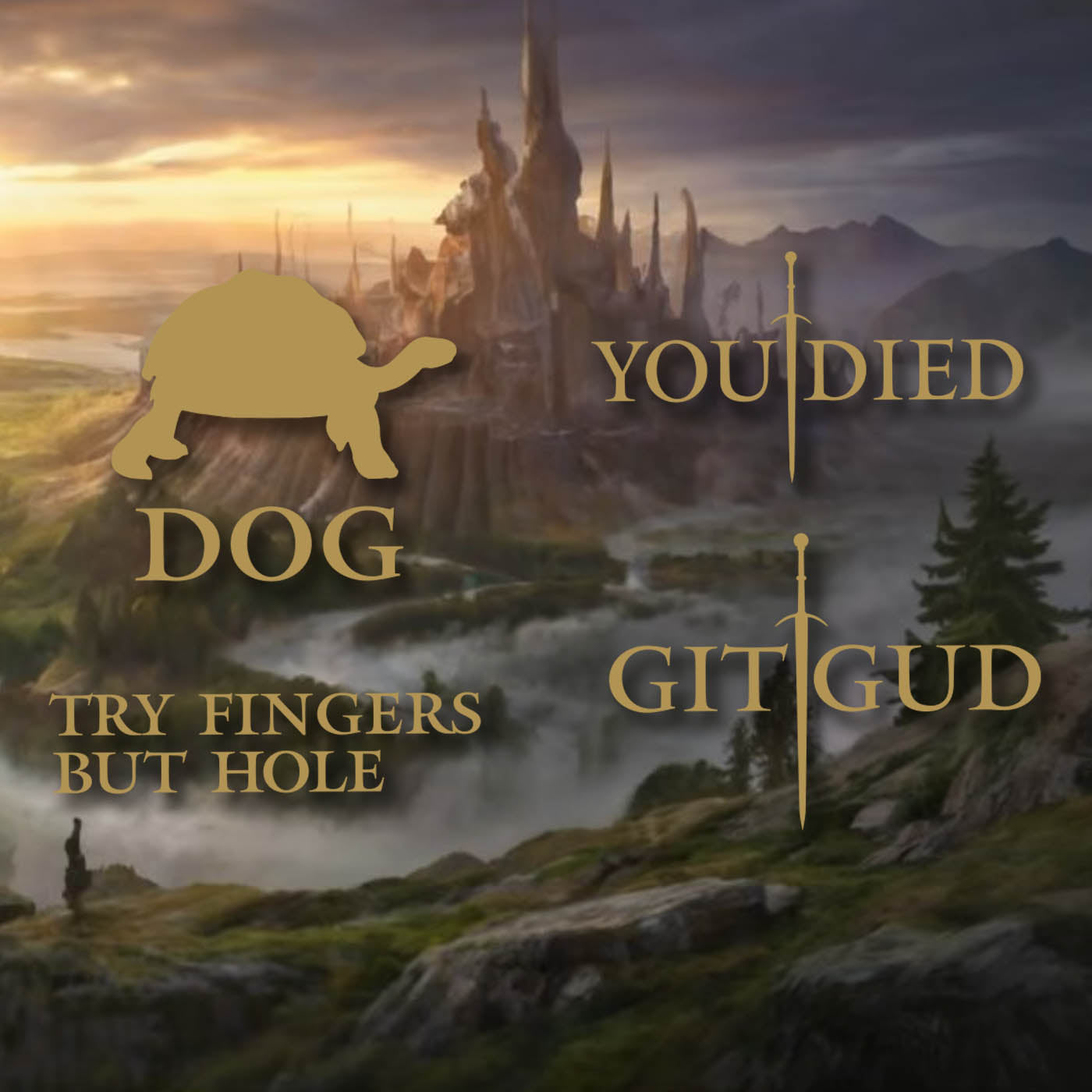 Elden Ring - You Died Sticker