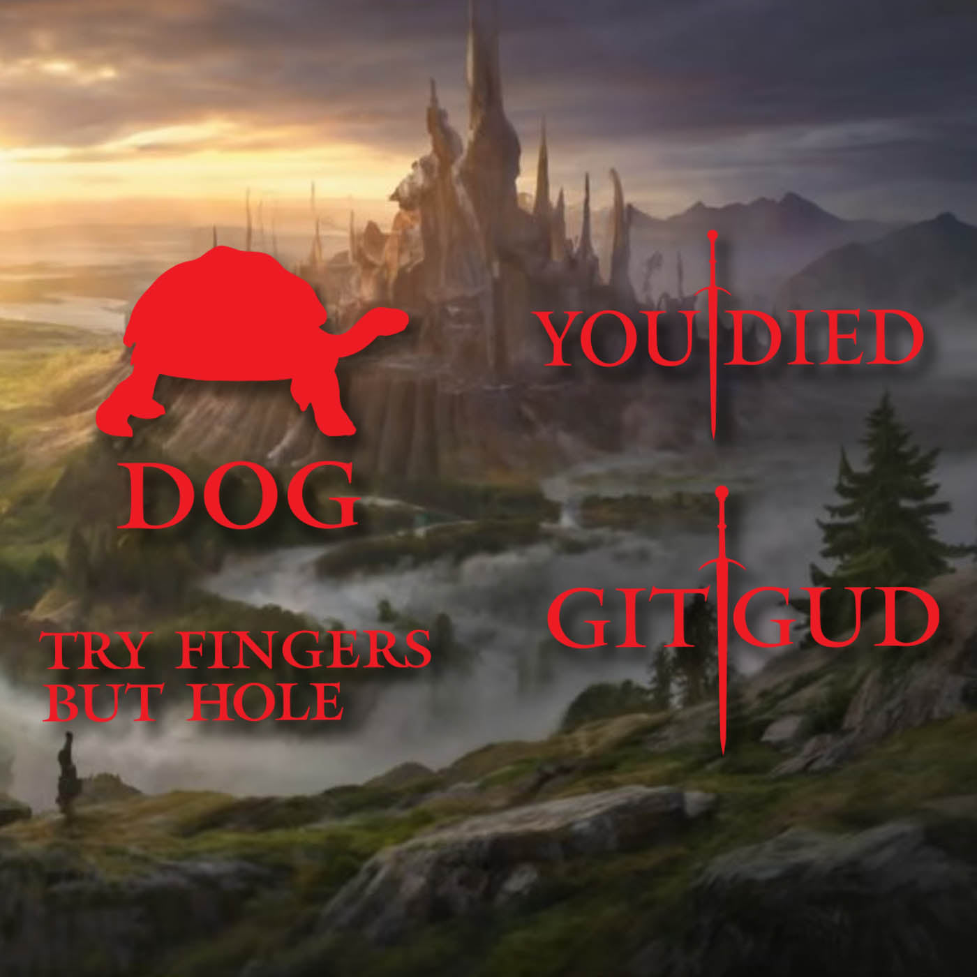 Elden Ring - You Died Sticker