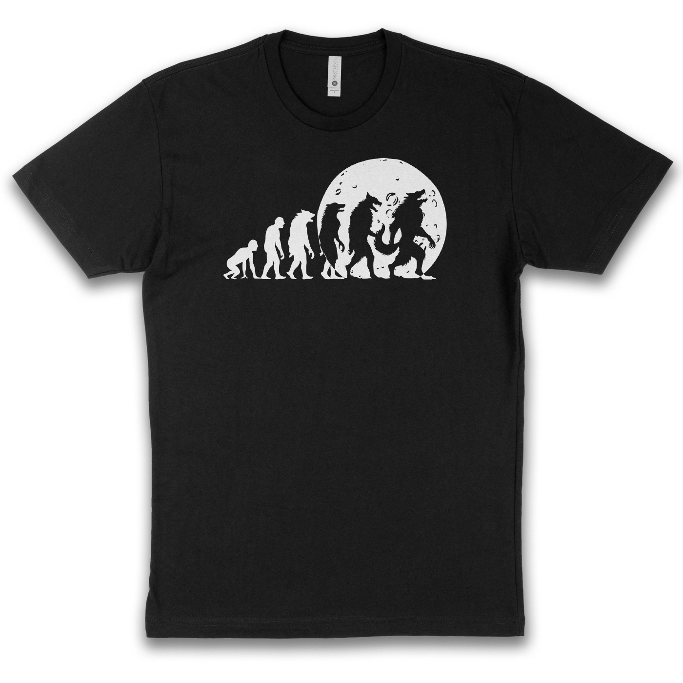 Evolution of the Rougarou Swamp Werewolf Tee