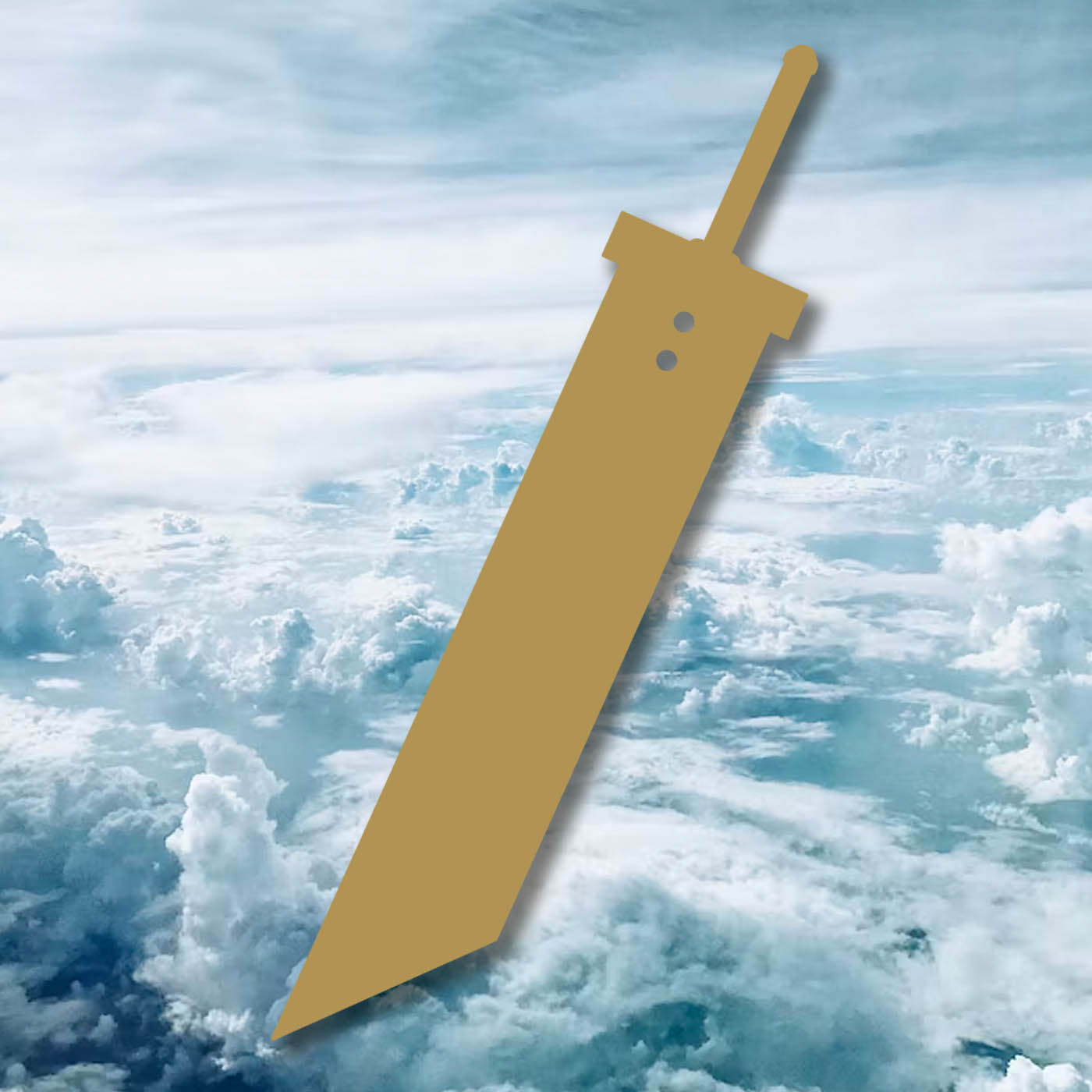 FF7 Buster Sword Vinyl Decal