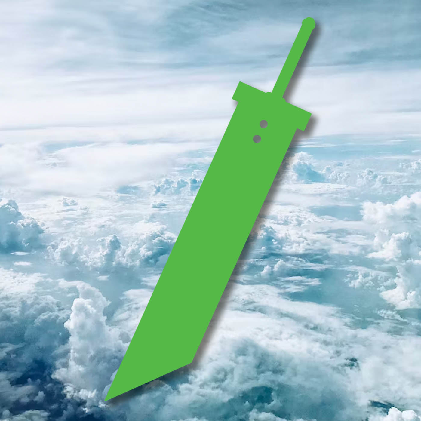 FF7 Buster Sword Vinyl Decal