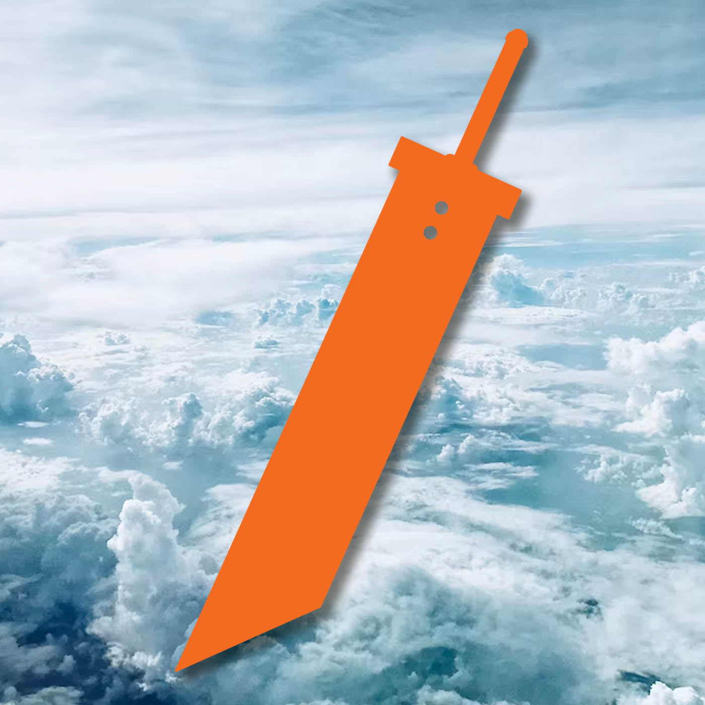 FF7 Buster Sword Vinyl Decal