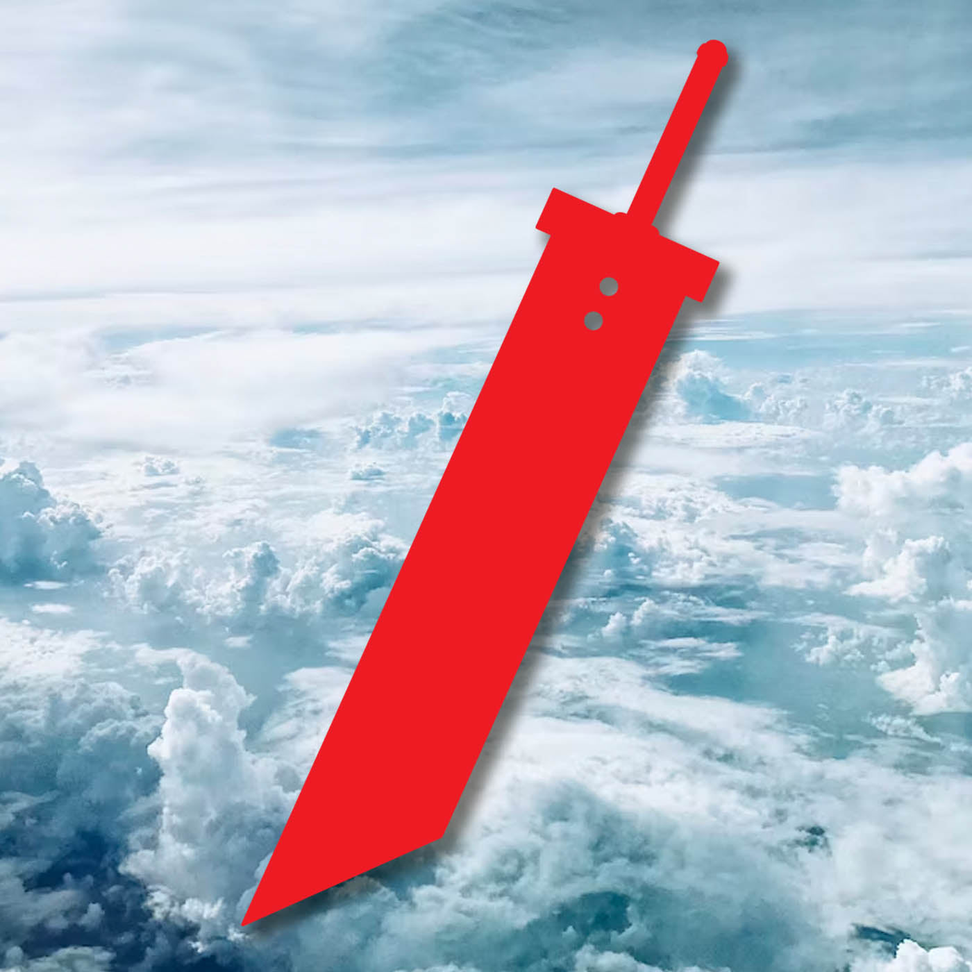 FF7 Buster Sword Vinyl Decal
