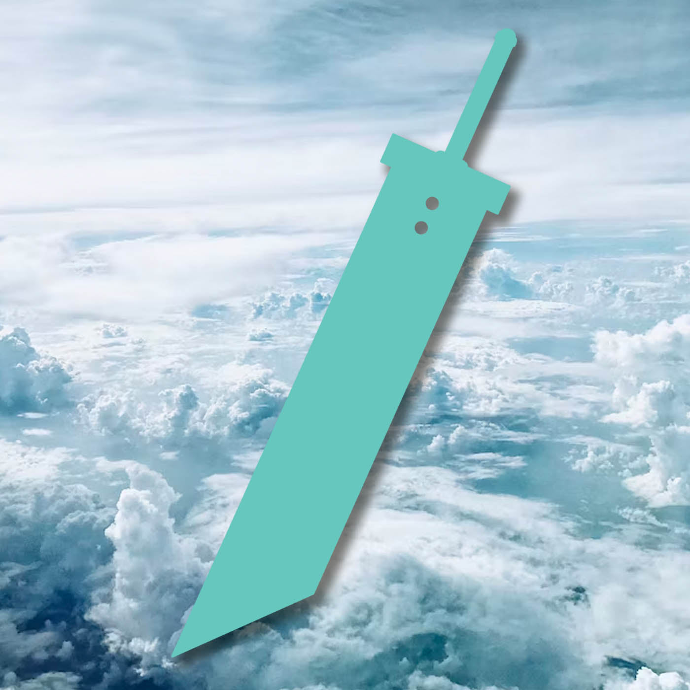 FF7 Buster Sword Vinyl Decal