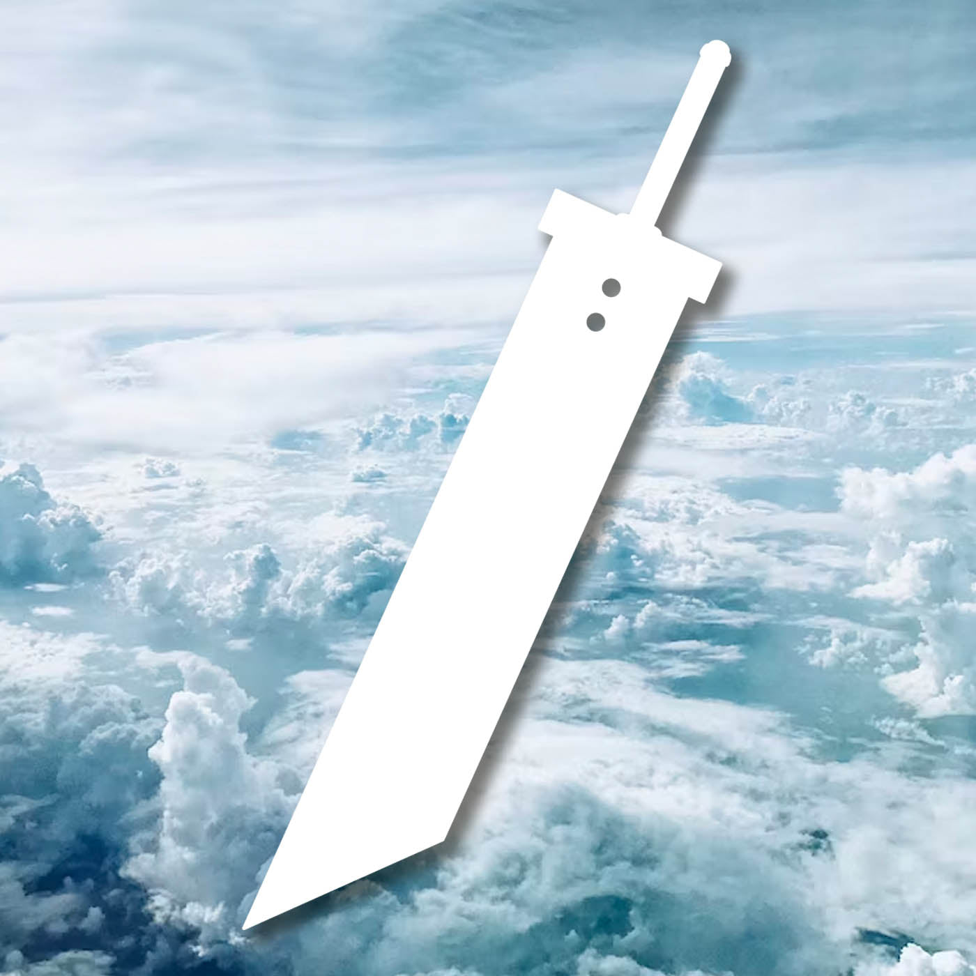 FF7 Buster Sword Vinyl Decal