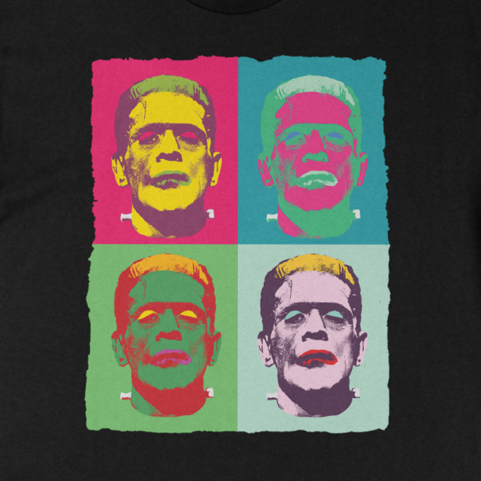 Frankenstein Warhol Shirt