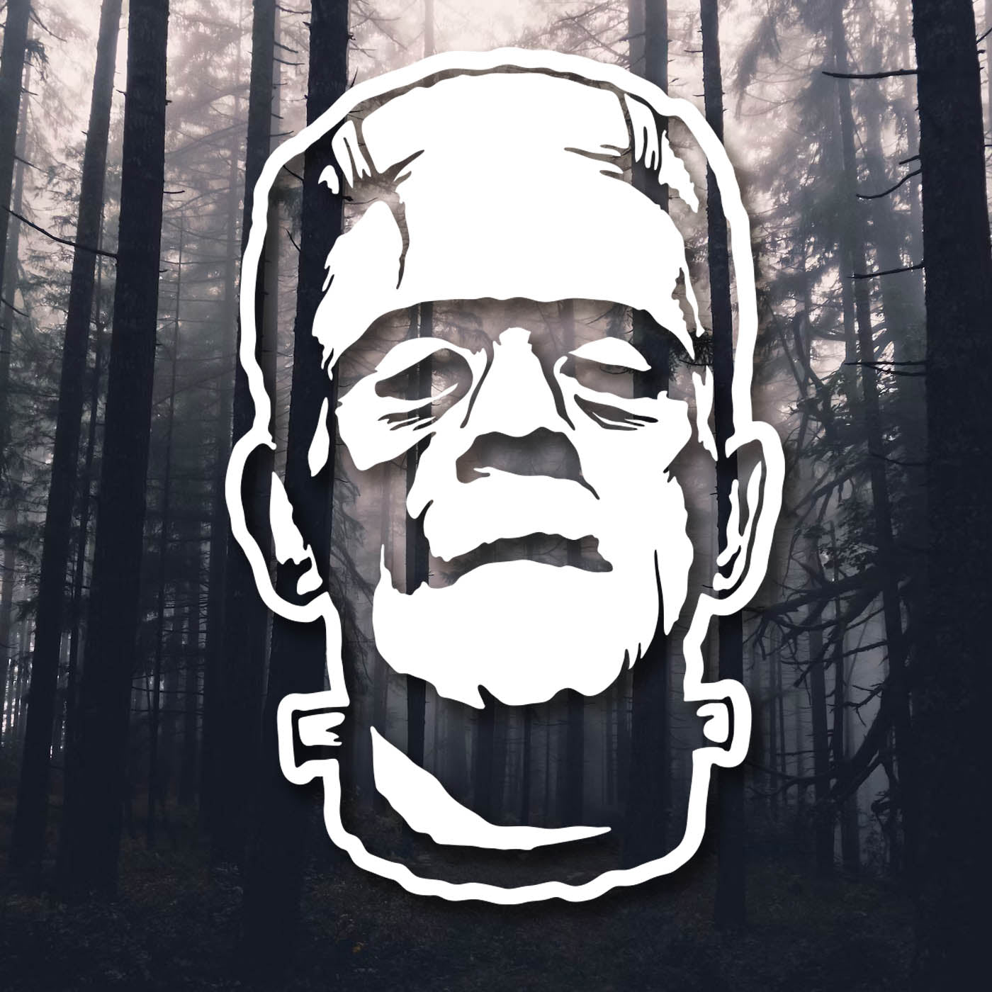 Frankenstein's Monster Vinyl Decal