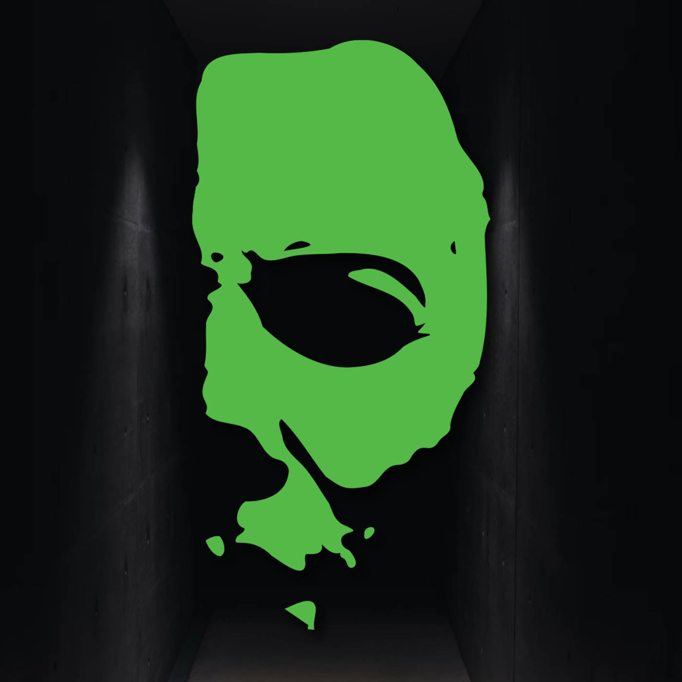 Half-Face Michael Myers Vinyl Decal