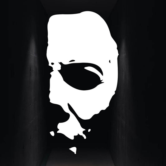 Half-Face Michael Myers Vinyl Decal