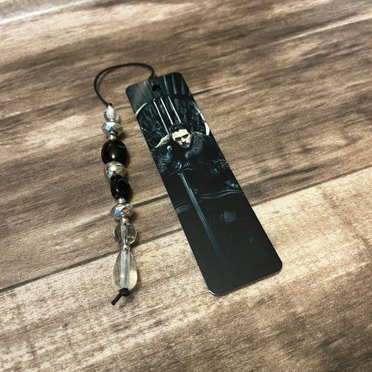 Game of Thrones - Jon Snow on the Iron Throne Metal Bookmark