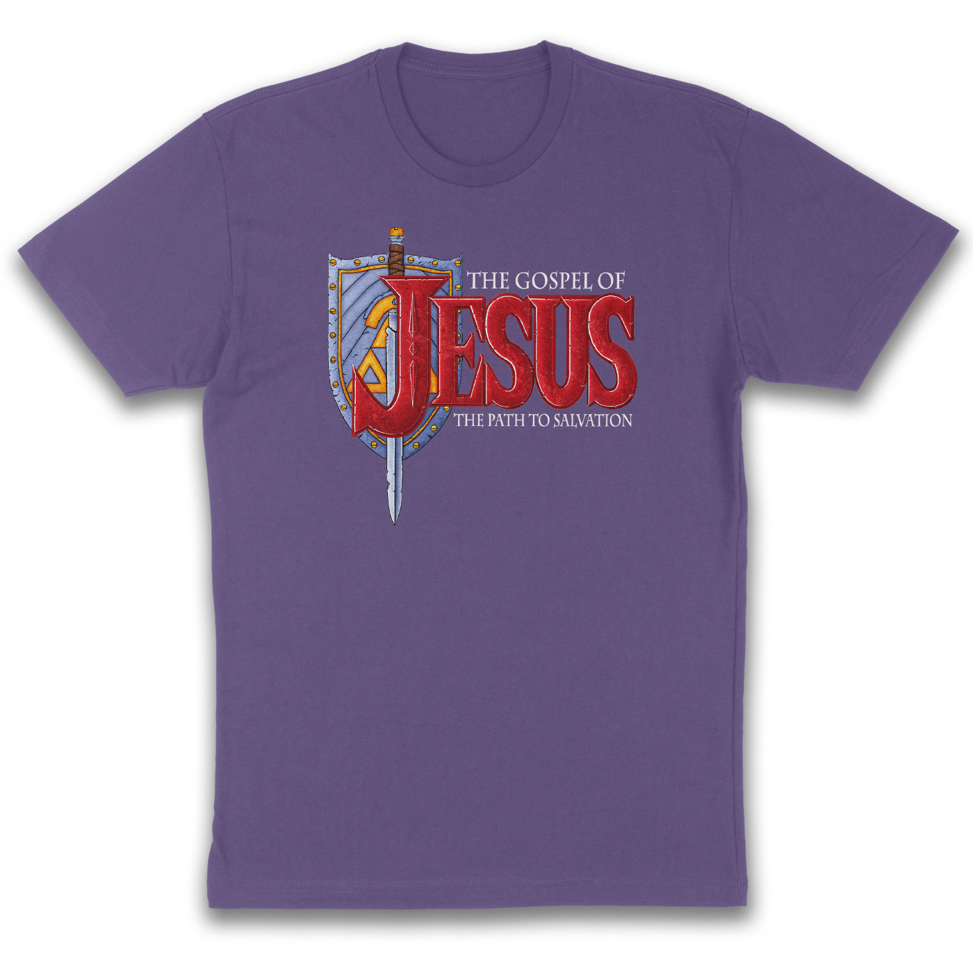 The Gospel of Jesus: The Path to Salvation - Zelda Parody Christian Shirt