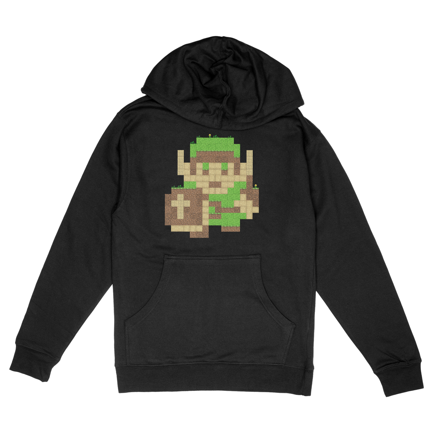 Minecraft 8-bit Link Mashup Shirt