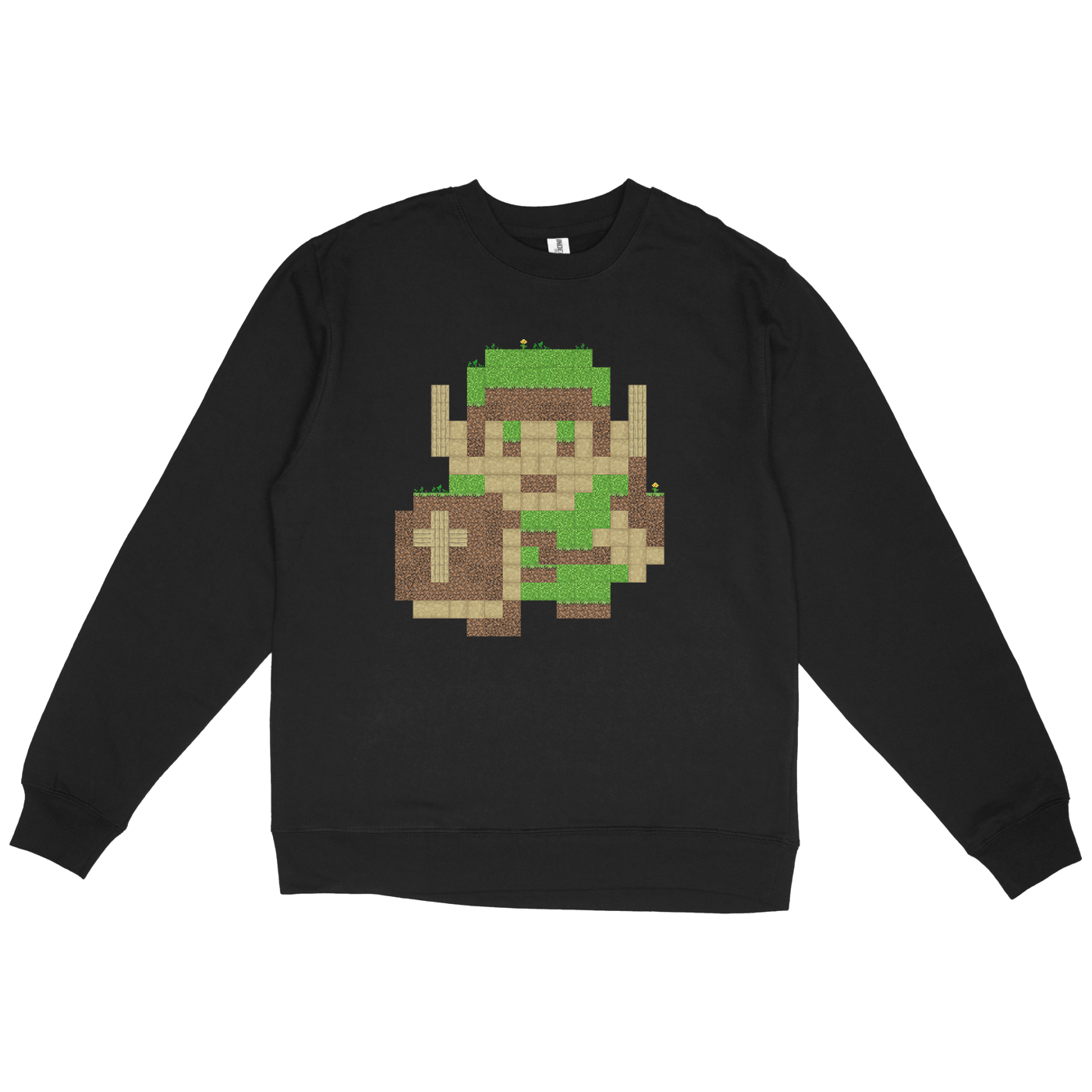 Minecraft 8-bit Link Mashup Shirt