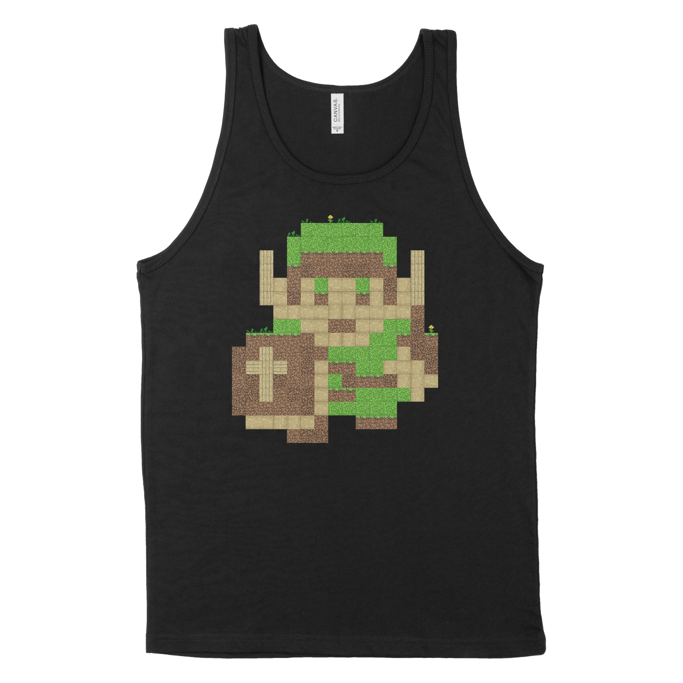 Minecraft 8-bit Link Mashup Shirt