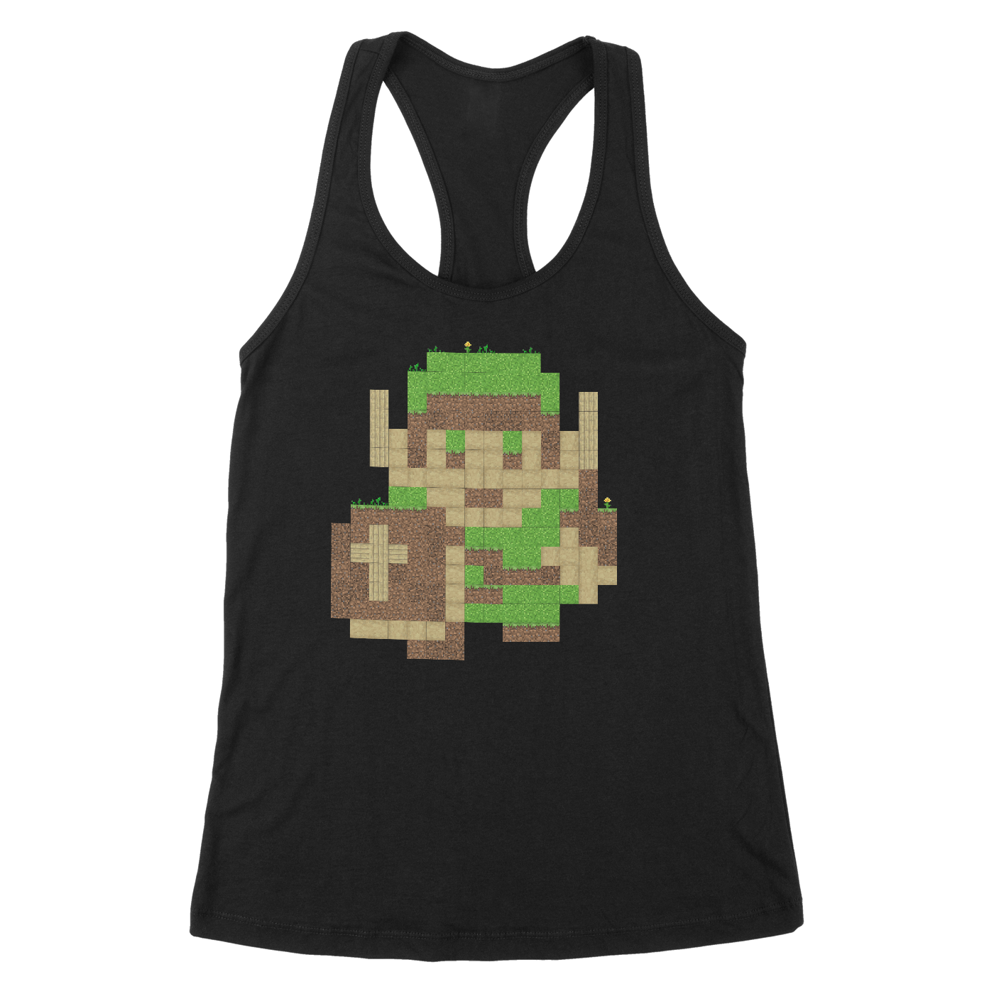 Minecraft 8-bit Link Mashup Shirt