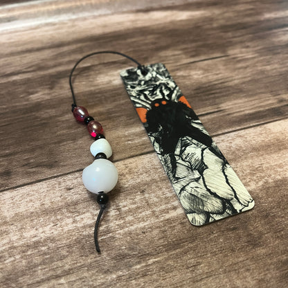 Mothman Metal Bookmark