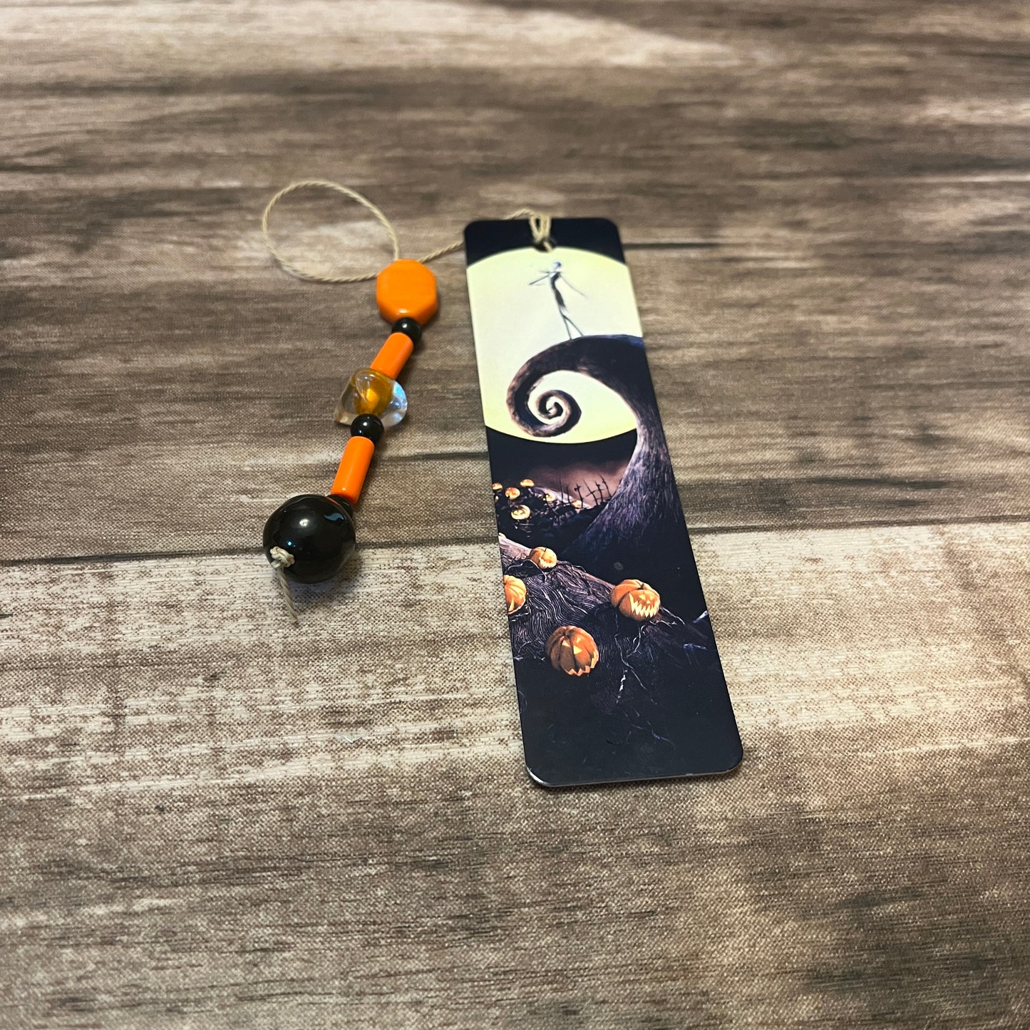 The Nightmare Before Christmas - Spiral Hill Metal Bookmark