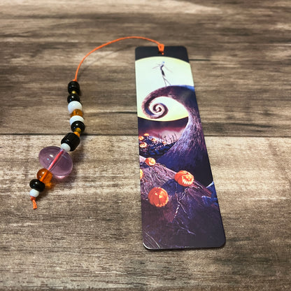 The Nightmare Before Christmas - Spiral Hill Metal Bookmark