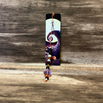 The Nightmare Before Christmas - Spiral Hill Metal Bookmark